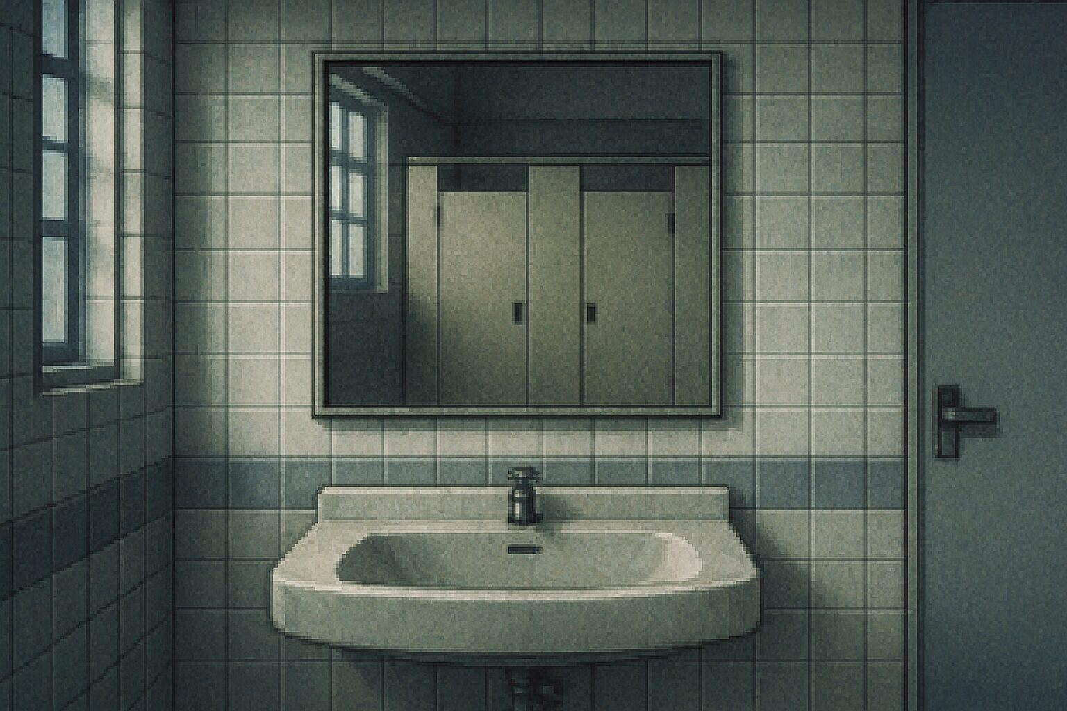 トイレの鏡
